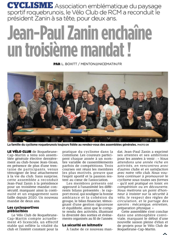 ASSEMBLÉE GÉNÉRALE ÉLÉCTIVE DU 8.10.2025